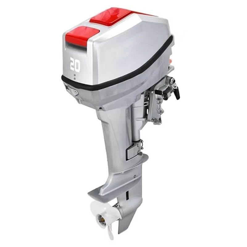 96V 15KW 20HP Trolling Motor Electric DC Brushless Boat Engine Outboard Motor