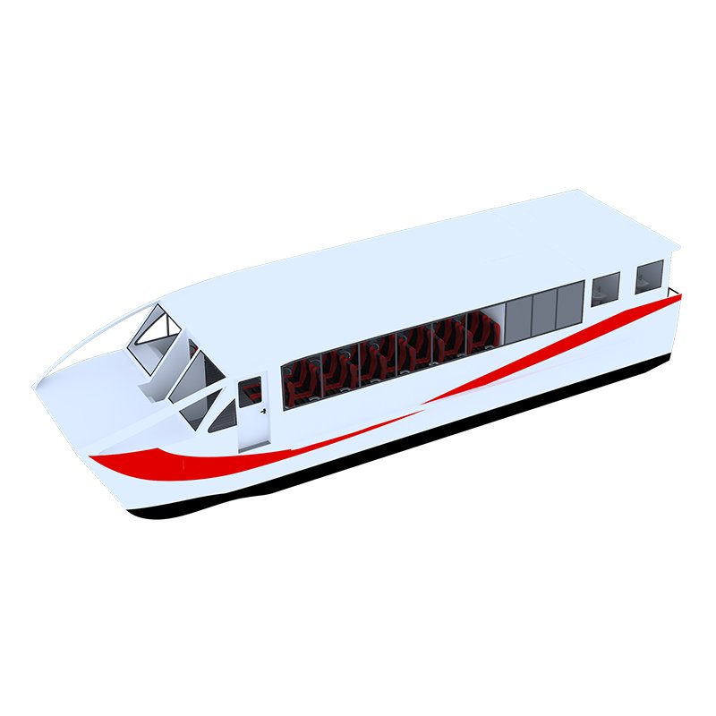 15m 50 Seats Aluminum Catamaran Passenger Ship Ferry Boat with Inboard Engine for Sale