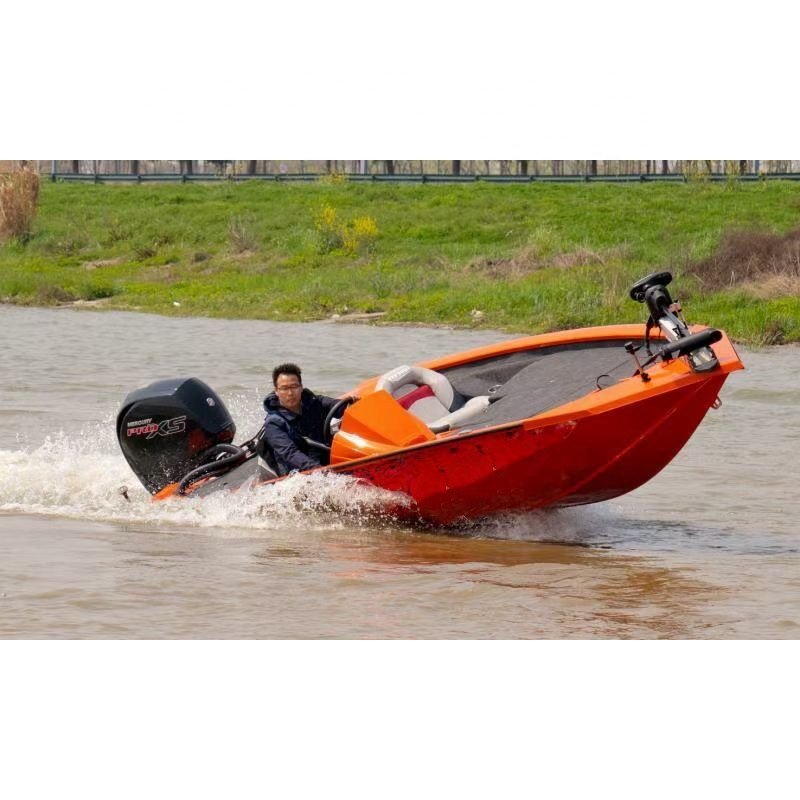 MS Aluminium Boat Hot Sale High Speed Bass Boat Customizable for Sale With CCS CE Certificates