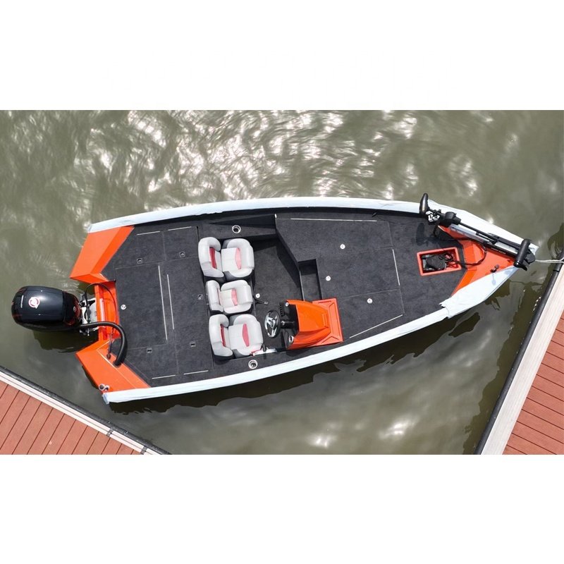 MS Aluminium Boat Hot Sale High Speed Bass Boat Customizable for Sale With CCS CE Certificates