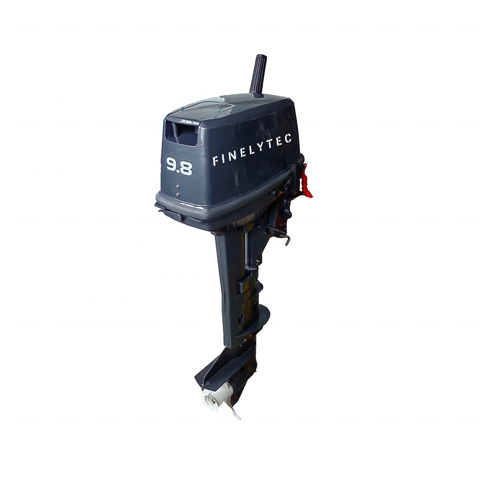 T9.8 water cooling outboard motor marine boat engine 9.8 HP long shaft boat motor