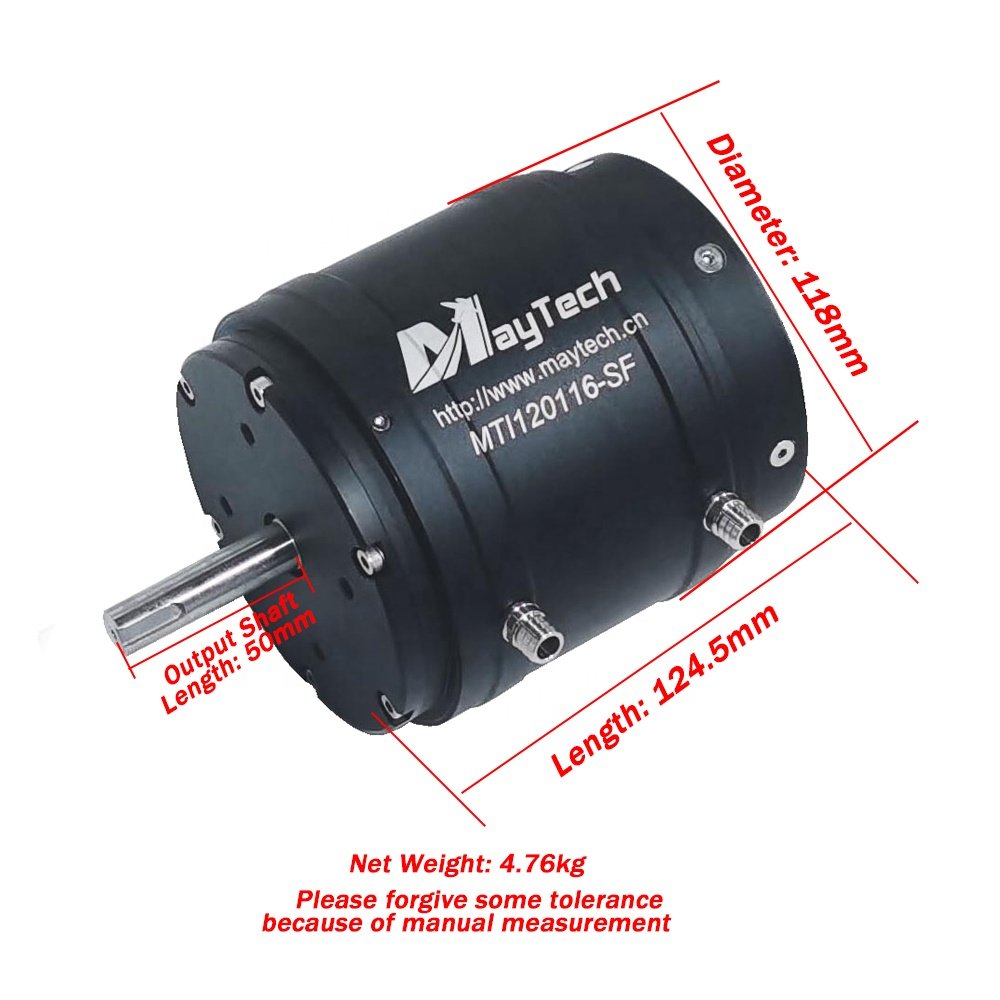 Maytech 120116 100KV 200KV Electric Hydrofoil Boards Motor Outboard Boat Engine for Electric Boat Elektro Jetski