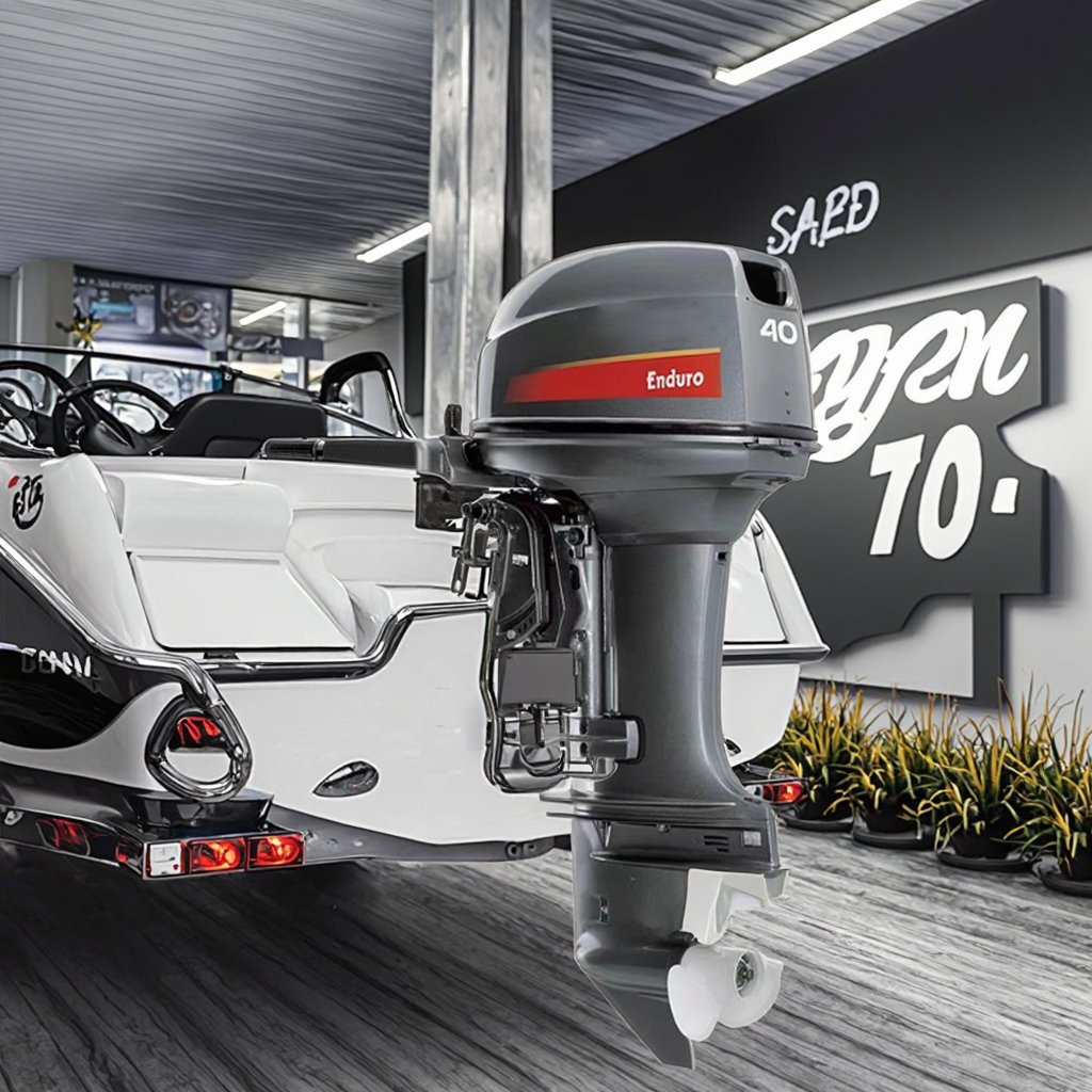 Factory Direct High Performance China-Made 40HP 2-Stroke Outboard Motor New High Engine Gasoline Boat with Short or Long Shaft