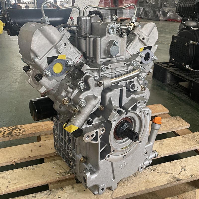 2V80 19HP 2-Cylinder 4-Stroke Air-Cooled Diesel Engine Power for Industrial & Farm Usage Boat Generator Set Used Condition