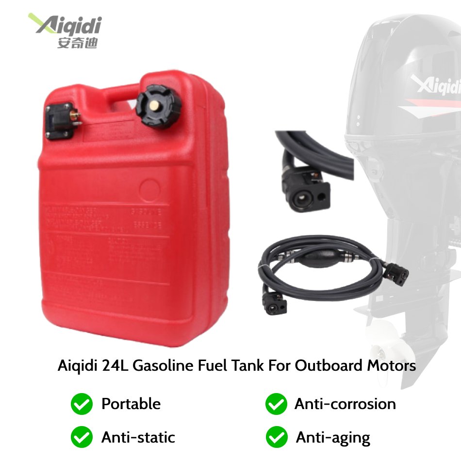 Gasoline Boat Engine Aiqidi 40HP 2-Stroke Remote Control TIller Handle Water-cooled Engine Boat Motor Outboard