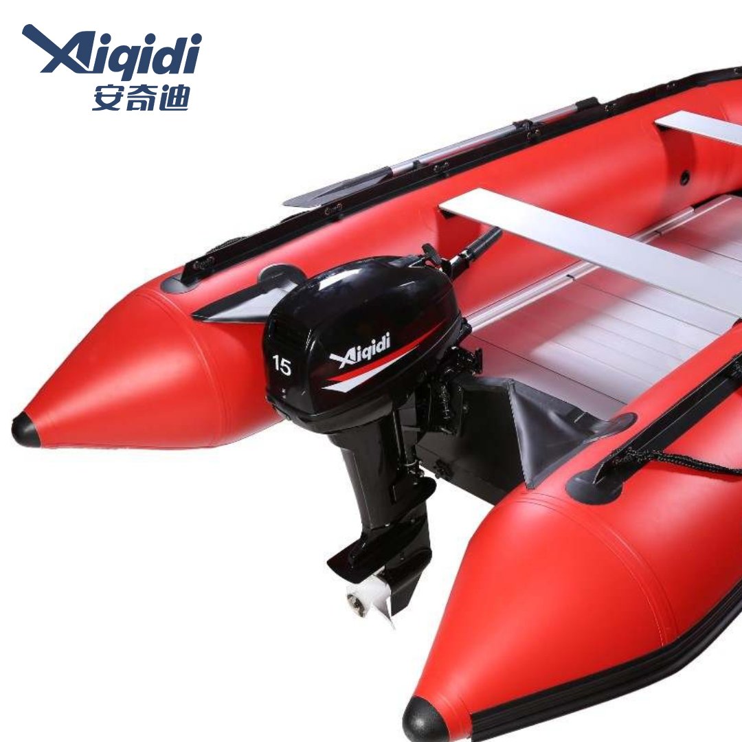 Marine Outboards 15HP 11KW AIQIDI T15 2-Stroke Aluminum Alloy Customized Outboard Engines
