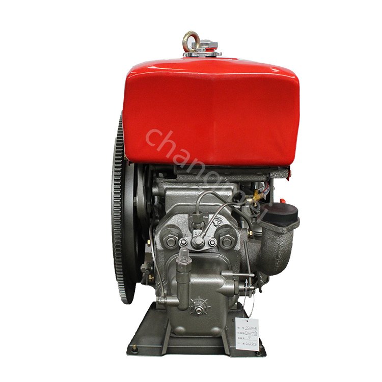 18hp Agriculture Diesel Marine Engine S1105 Boat Outboard with Radiator 15hp 1 Cylinder Core Components Including Motor Gearbox