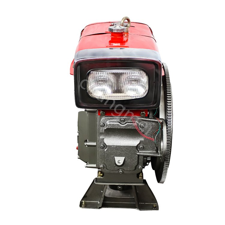 18hp Agriculture Diesel Marine Engine S1105 Boat Outboard with Radiator 15hp 1 Cylinder Core Components Including Motor Gearbox