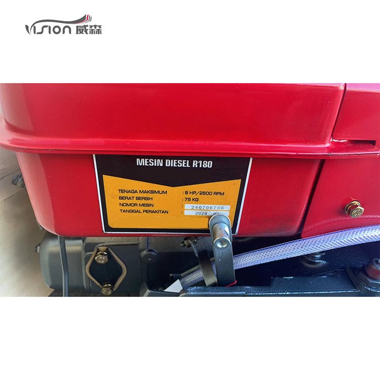 VISION R180 7HP Single Cylinder Horizontal Water Cooled 4-stroke Low Price diesel Engine for Water Pump Set