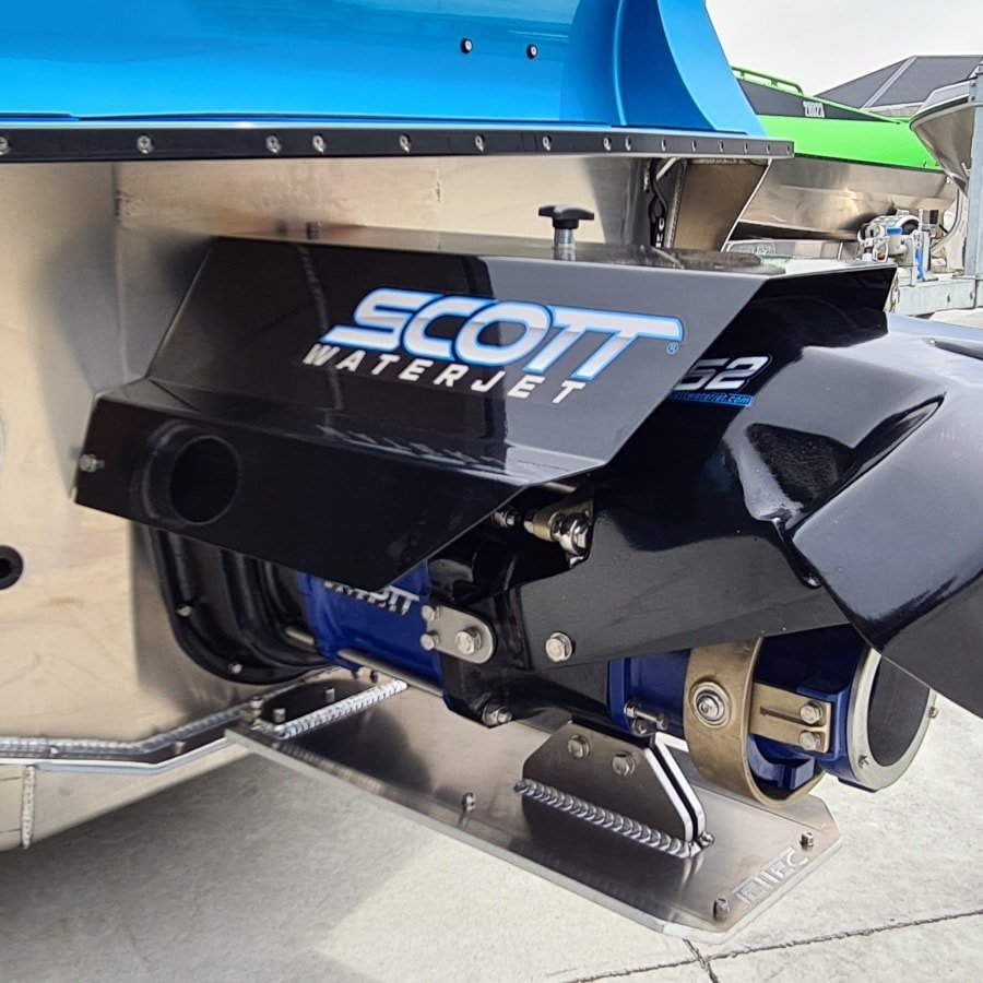 2022 New Developed Aluminum Jet Boat With Liquid-cooled 4-Stroke Inboard Engine for Sale