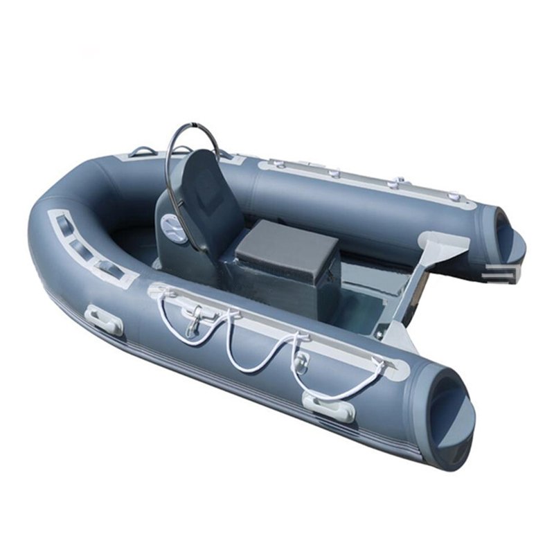 Holiday Deal High Performance PVC Material Rigid Inflatable Boat Factory sale Rib Boat 270 with Outboard Engine Motor