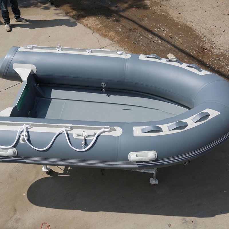 Holiday Deal High Performance PVC Material Rigid Inflatable Boat Factory sale Rib Boat 270 with Outboard Engine Motor