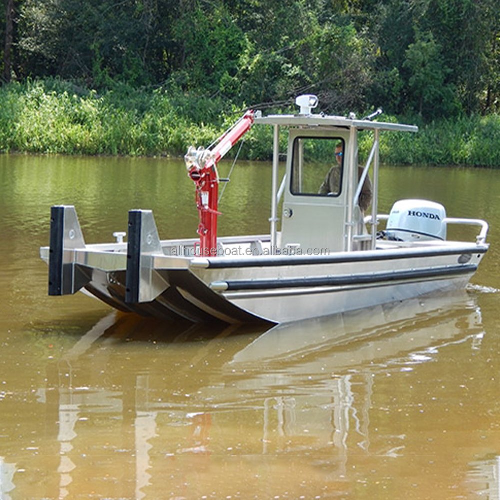 6m 20ft Landing Craft Boat Aluminum Welded Alloy Fire Rescue Vessel Working Pilot Boat for Sale