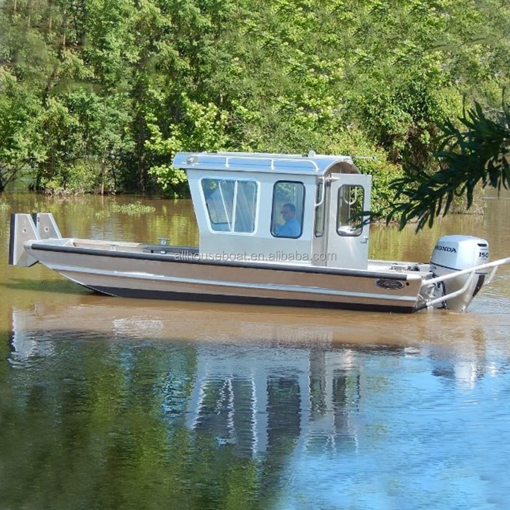 6m 20ft Landing Craft Boat Aluminum Welded Alloy Fire Rescue Vessel Working Pilot Boat for Sale