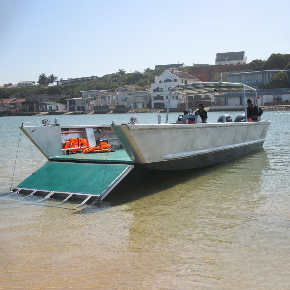 6m 20ft Landing Craft Boat Aluminum Welded Alloy Fire Rescue Vessel Working Pilot Boat for Sale