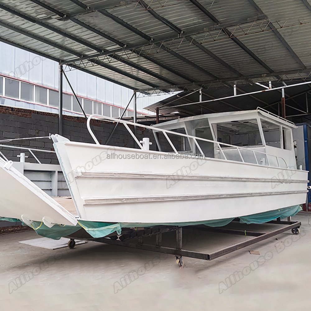 6m 20ft Landing Craft Boat Aluminum Welded Alloy Fire Rescue Vessel Working Pilot Boat for Sale