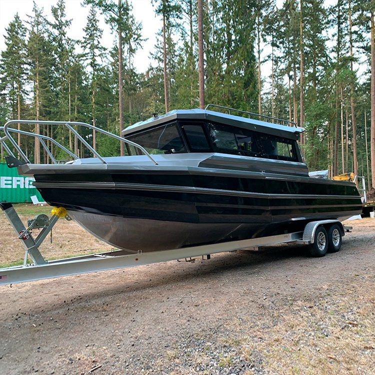 Hot Sale Luxury Fishing Boat Party Fishing Boat for Water Sports 8 Passenger Fishing Boat With Engine
