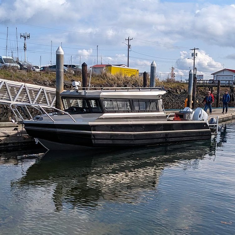 Hot Sale Luxury Fishing Boat Party Fishing Boat for Water Sports 8 Passenger Fishing Boat With Engine