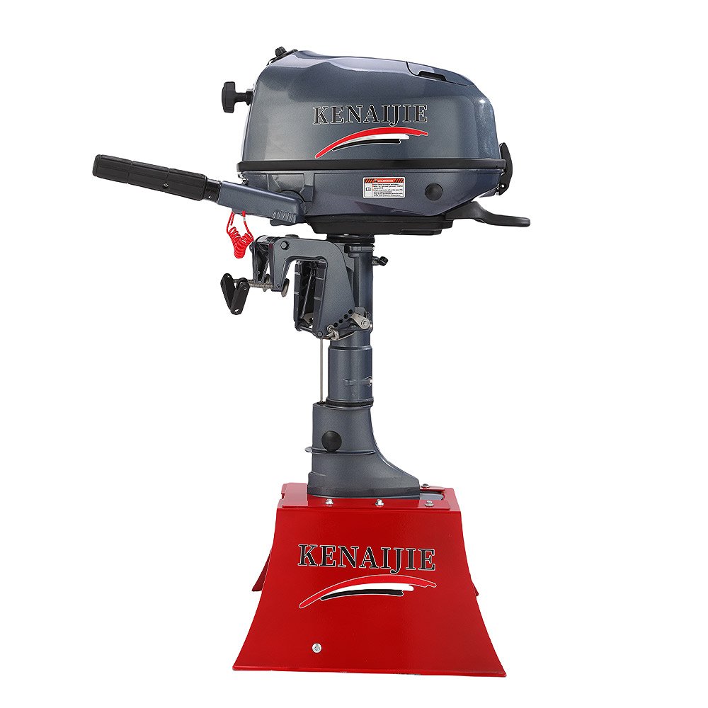 New Outboard Motor Engine for Boats Electric & Gasoline Fuel Manual and Electric Start System