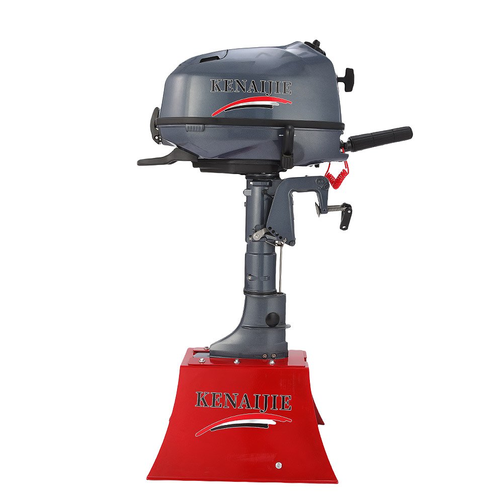 New Outboard Motor Engine for Boats Electric & Gasoline Fuel Manual and Electric Start System