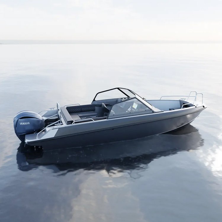 2022 Latest Design CE Certified Speed Boat Aluminium Motor Fishing Boat for Outdoor Surfing Power Type