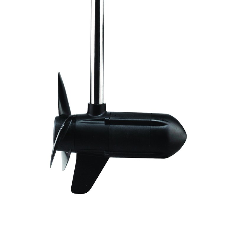 12VDC 80lbs Electric Outboard Motor with Handle and Long Shaft for Boat Engines