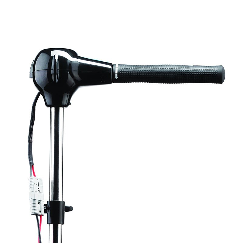 12VDC 80lbs Electric Outboard Motor with Handle and Long Shaft for Boat Engines