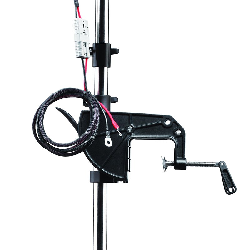 12VDC 80lbs Electric Outboard Motor with Handle and Long Shaft for Boat Engines