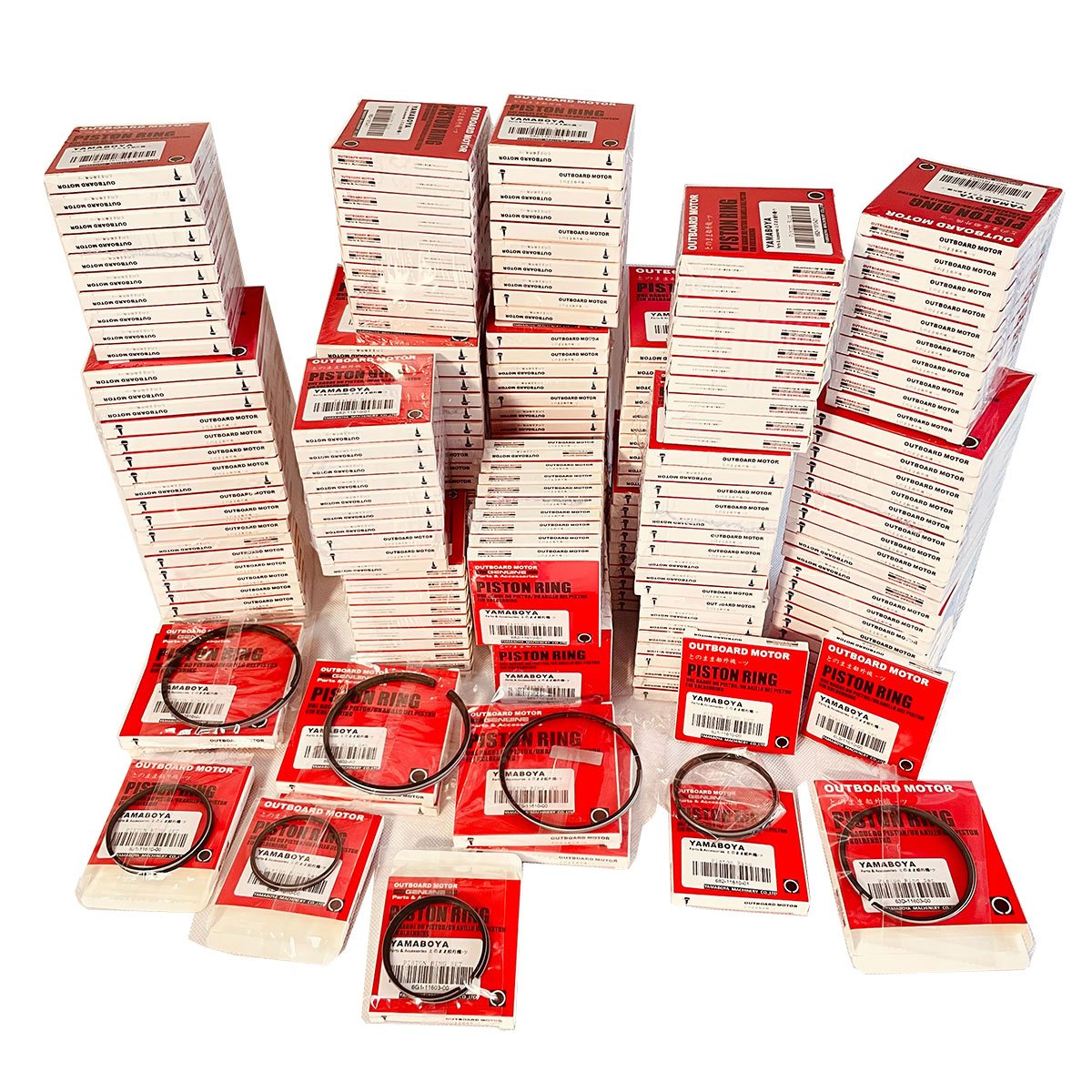 Boat Engines 66T-11610-00 PISTON RING SET for Yamaha Boat Accessories 66T1161000 Outboard Motor 2 Stroke yamaha 40 hp 66T11610