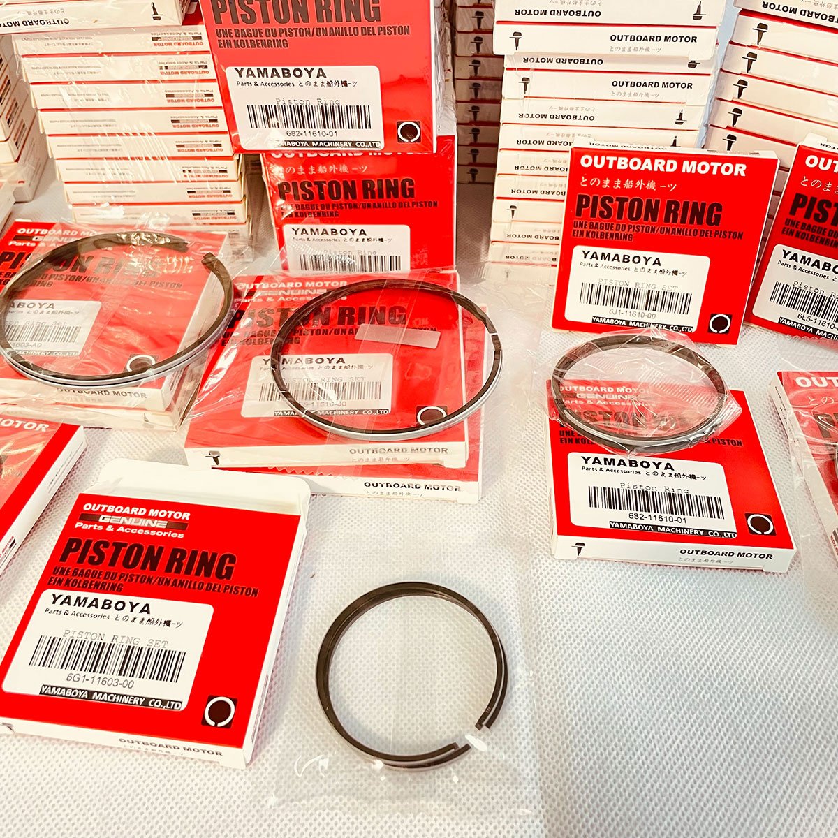 Boat Engines 66T-11610-00 PISTON RING SET for Yamaha Boat Accessories 66T1161000 Outboard Motor 2 Stroke yamaha 40 hp 66T11610