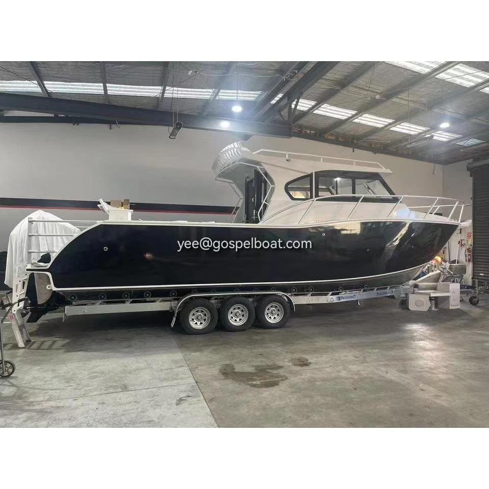 Gospel Boat 9.6m Profisher Aluminum Boat Yacht Aluminum Boat for Sale