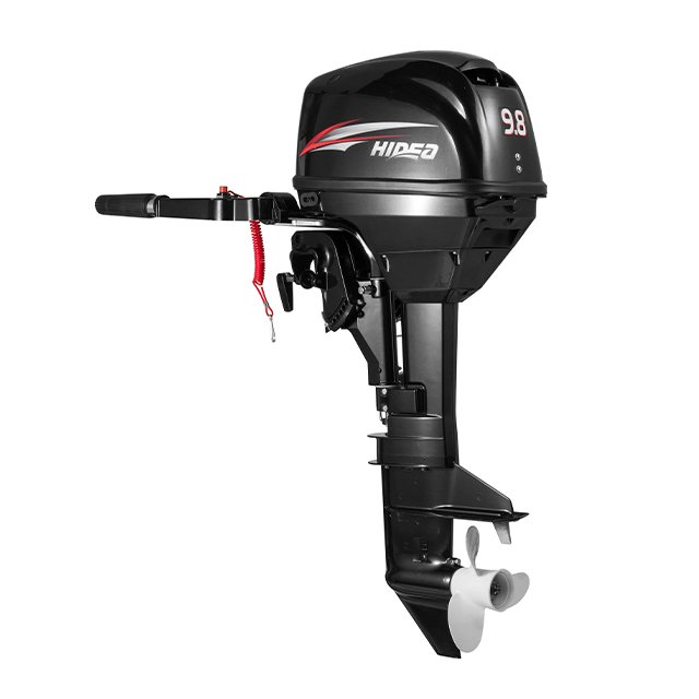 Hidea Outboard Engine Two-stroke 9.8HP Horsepower Boat Punching Boat Motor Engine