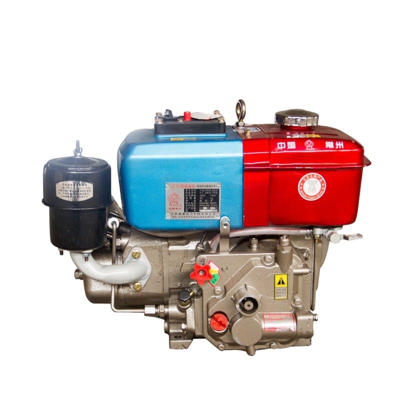 Small Single Cylinder 5HP 6HP Diesel Engine JT76 R176 for Agriculture Machinery High Quality Four-stroke 4.2KW 3000RPM