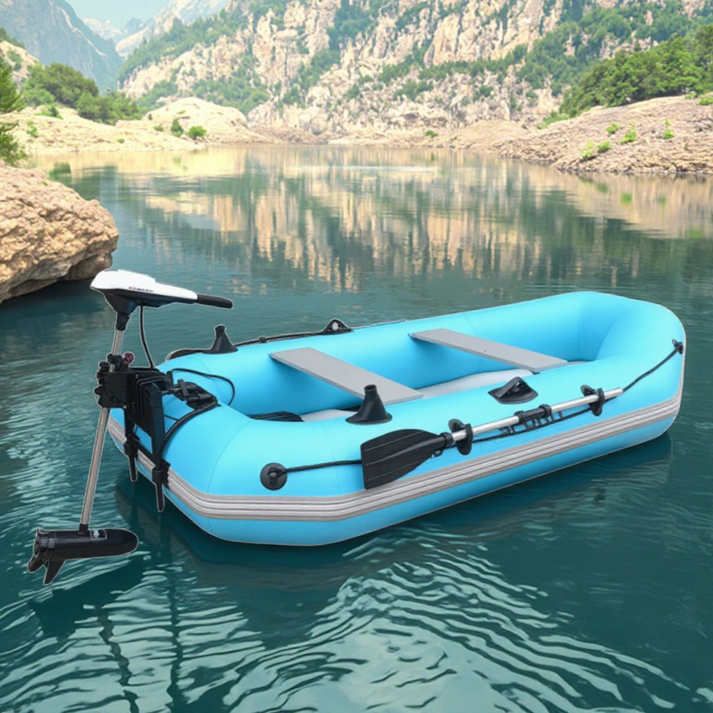 Factory Price BT-275 3-Person Inflatable PVC Fish Boat Rowing Boat for Water Sports