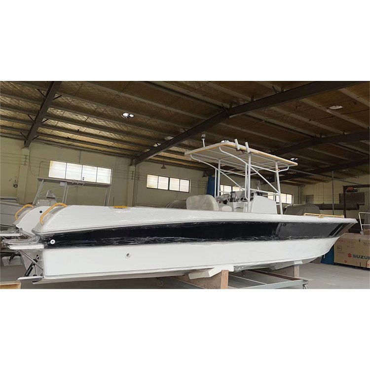 High Quality Luxury 9.5M Fiberglass Business Yacht Leisure Ships Cruise Boat for Blue Ocean