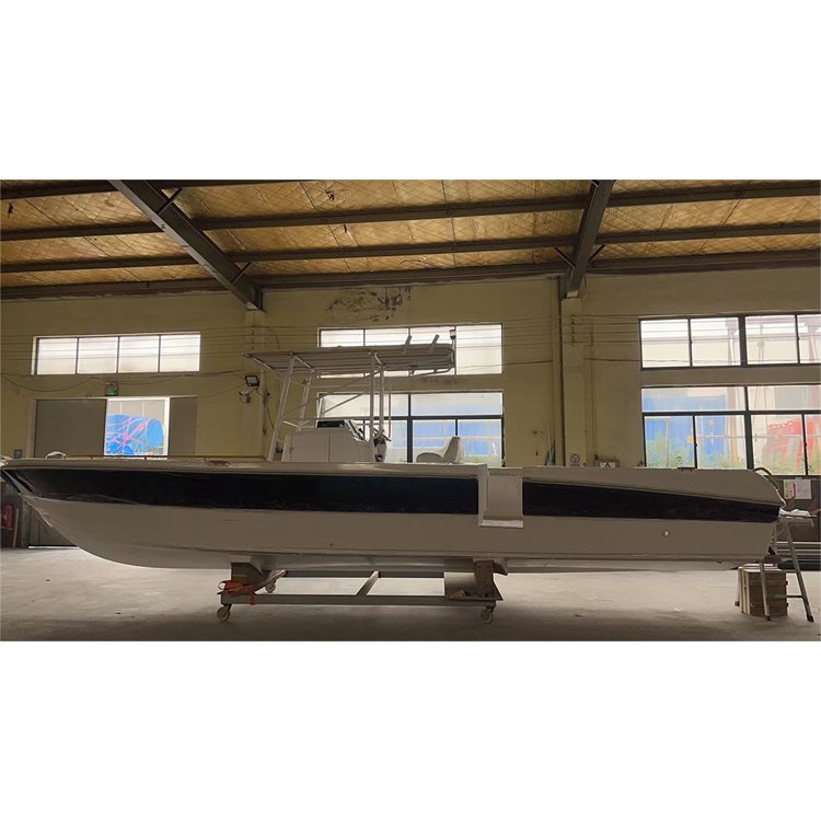 High Quality Luxury 9.5M Fiberglass Business Yacht Leisure Ships Cruise Boat for Blue Ocean