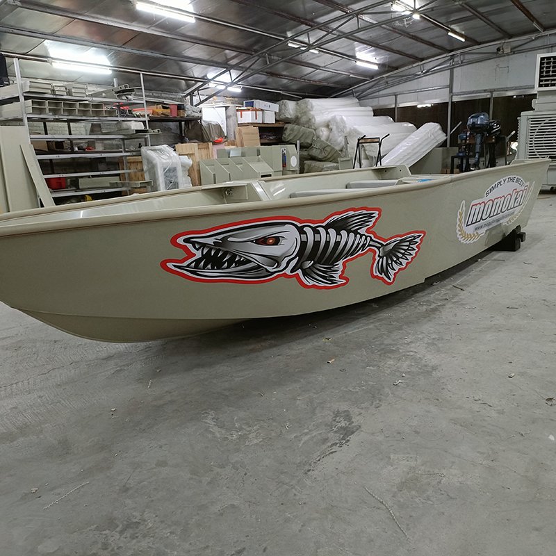 6 Passengers Lure Fishing Speed Bait Boat 4.6M 15ft Racing Plastic Boat Folding Boat with Outboard Engine for Sale