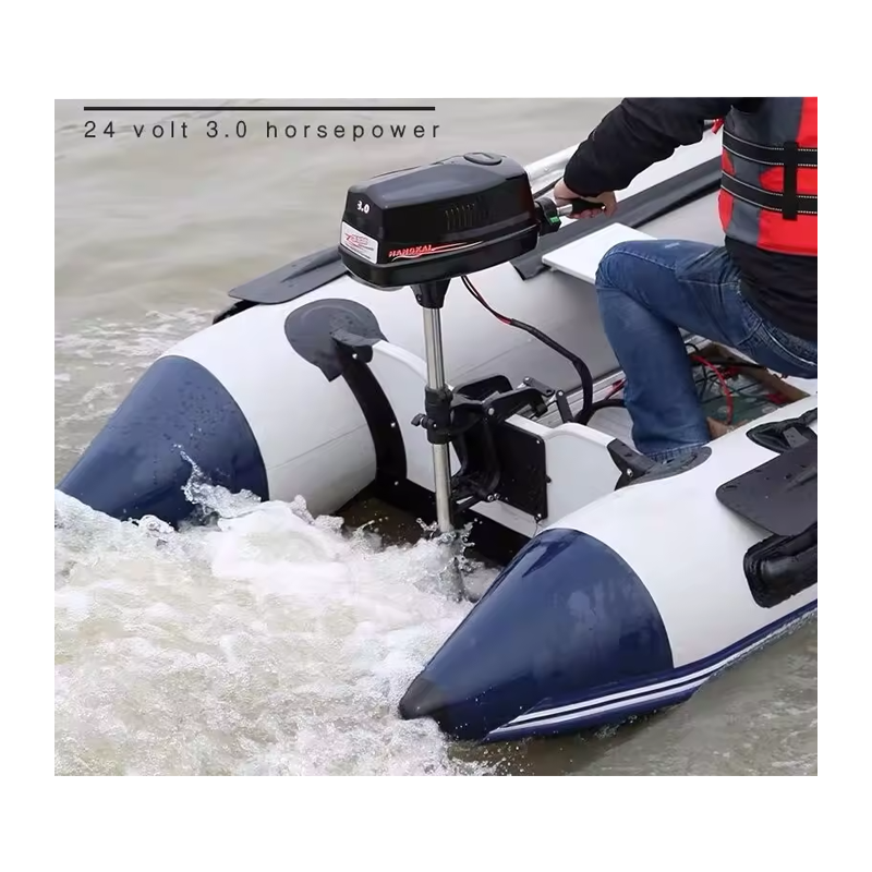 Hangkai 24v Marine Boat Electric Outboard Engine Outboard Motor 3hp Outboard Electric Motor