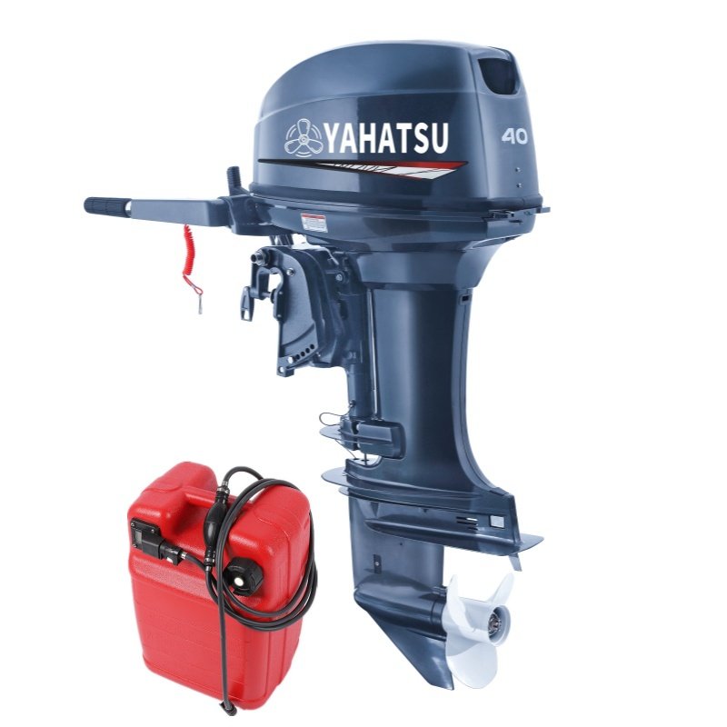 YAHATSU 2 Stroke 40hp Outboard Motor Short Shaft Boat Engine Compatible with Original YAMAHA Boat Motor and Spare Parts