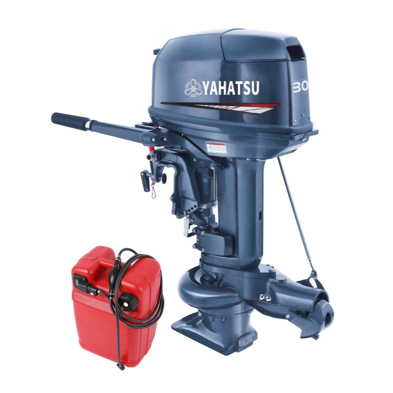 YAHATSU 2 Stroke 40hp Outboard Motor Short Shaft Boat Engine Compatible with Original YAMAHA Boat Motor and Spare Parts