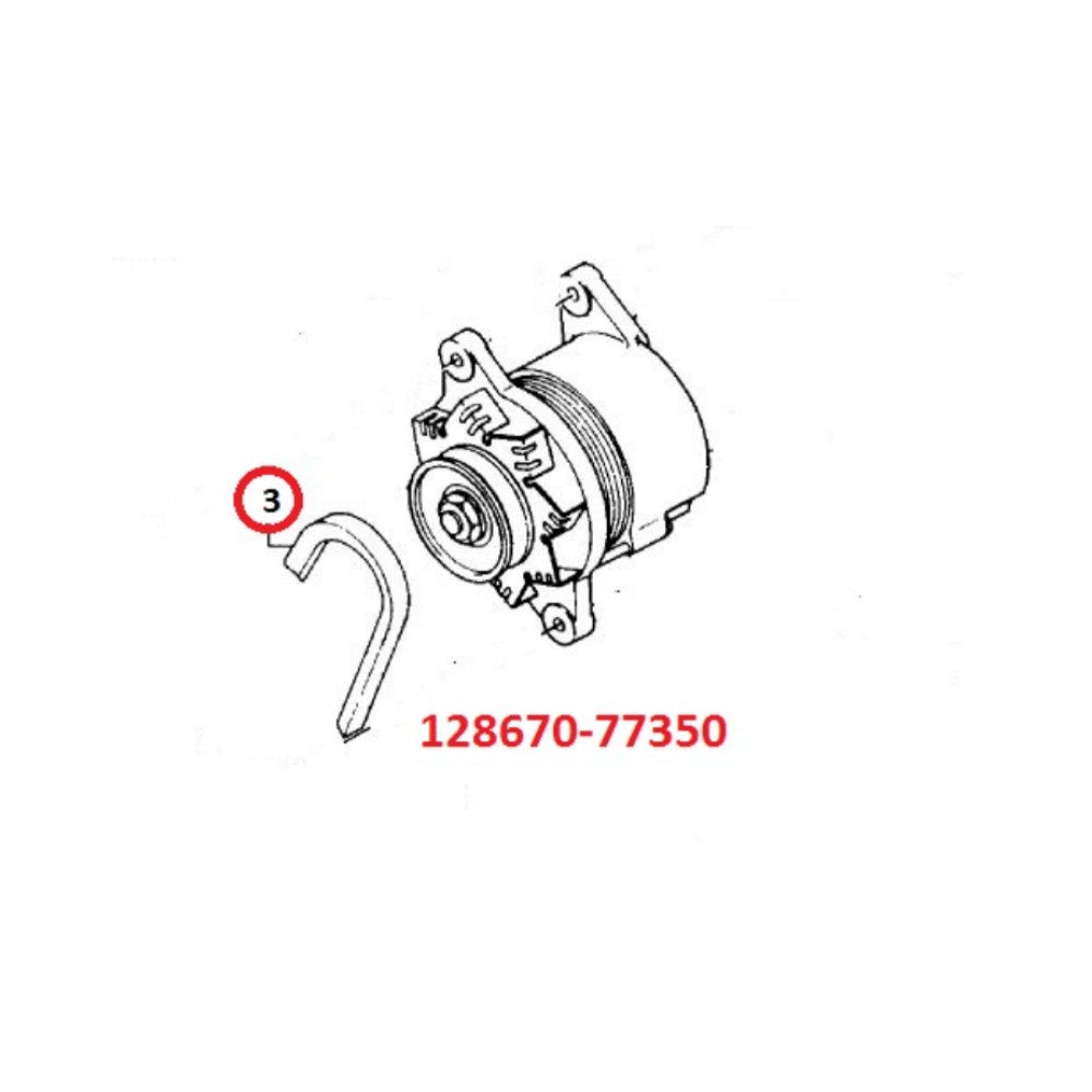 V Belt 2GM 3GM 20 30 LP VE B C 3HM Inboard Engines 12867077350 by Sea Sierra Manufacturer