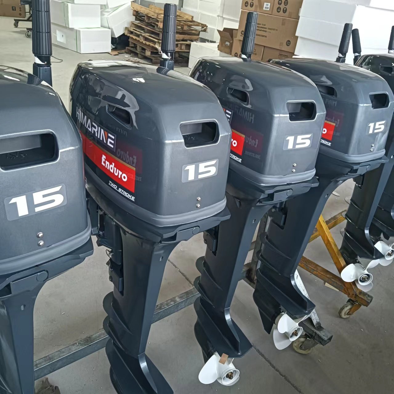 Hot Selling Compatible Yamaha Outboard Motor 2 Stroke 15HP 6B4 E15DML Marine Boat Engine