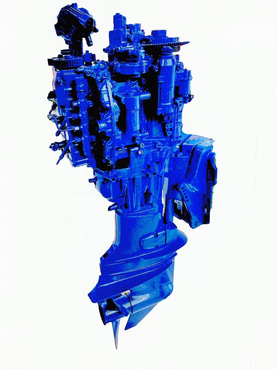 Sinooutput Brand New 4000rpm 4 Stroke Outboard Marine Diesel Engine Boat Motor