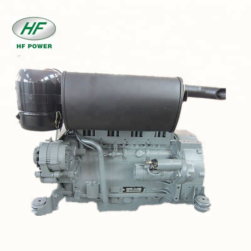 Famous China Marin Gearbox Cylinder Sale Concrete Cement Block Making 4 Cylinder air Cooled Motor Engine Set deutz F4l913