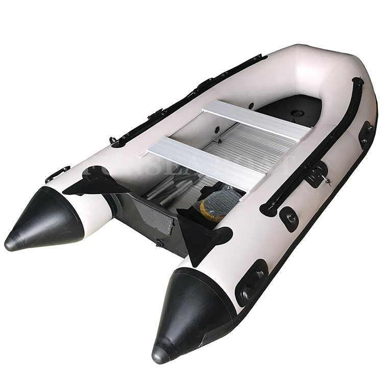 Inflatable Rowing Boat for Sale Capacity 330 PVC 10.8ft 3.3meters 5 Single Outboard Engine 1 Years Surfing