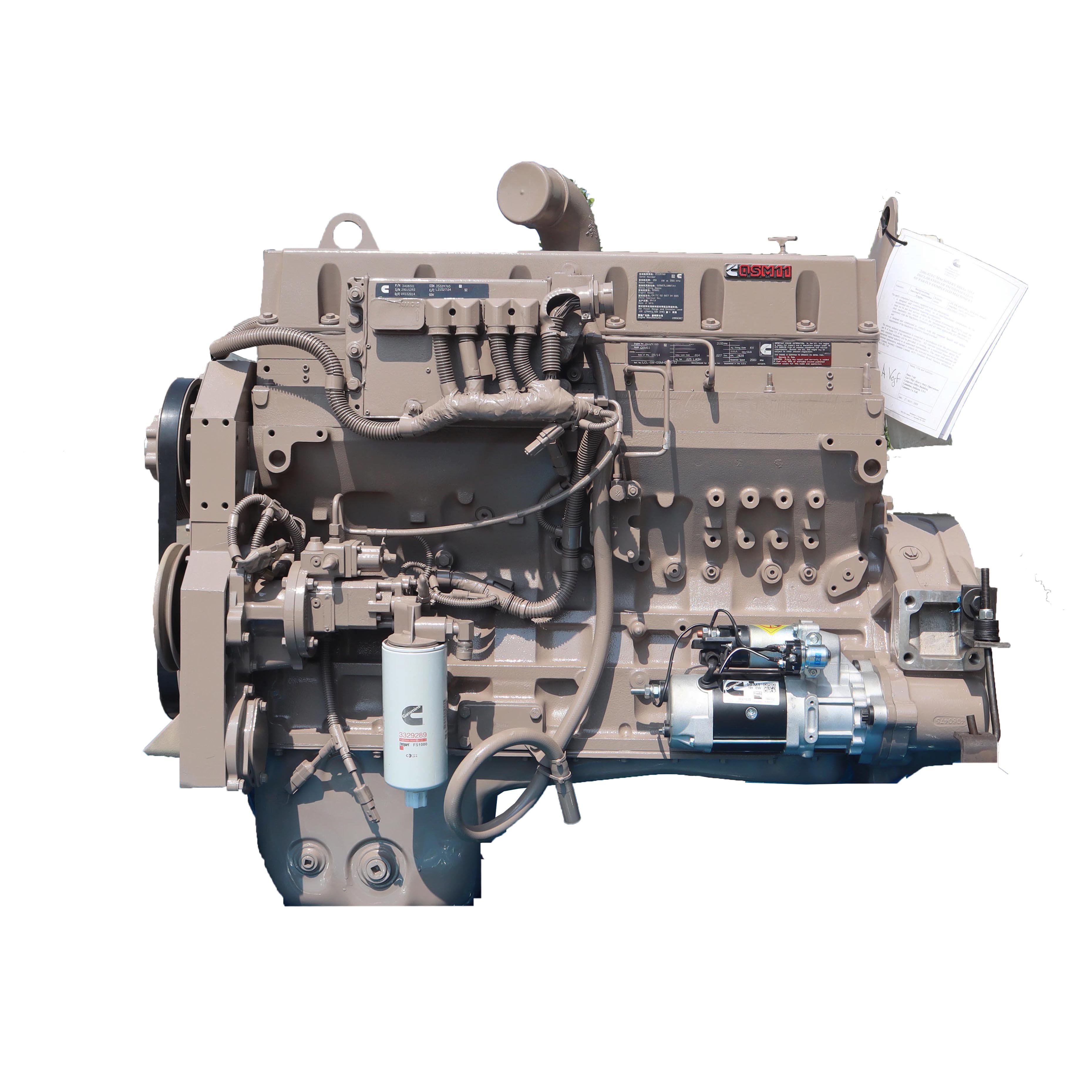Original Cummins Qsm11 Marine in Engine Assembly Qsm 11 Complete Engine Assembly Qsm11 diesel Engine