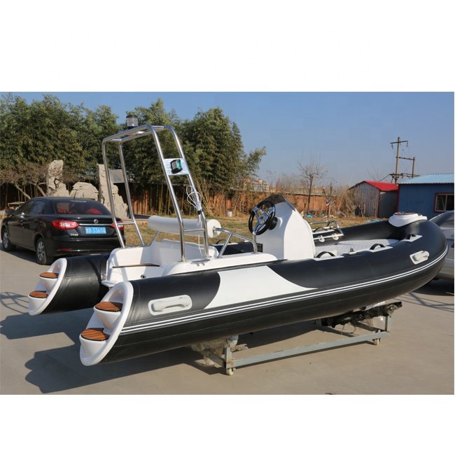 4.3m 14ft PVC/Hypalon Pedal Drive Inflatable Fishing Kayak Aluminum Rib Boat Fiberglass Engine Outdoor Sports Fishing Lakes
