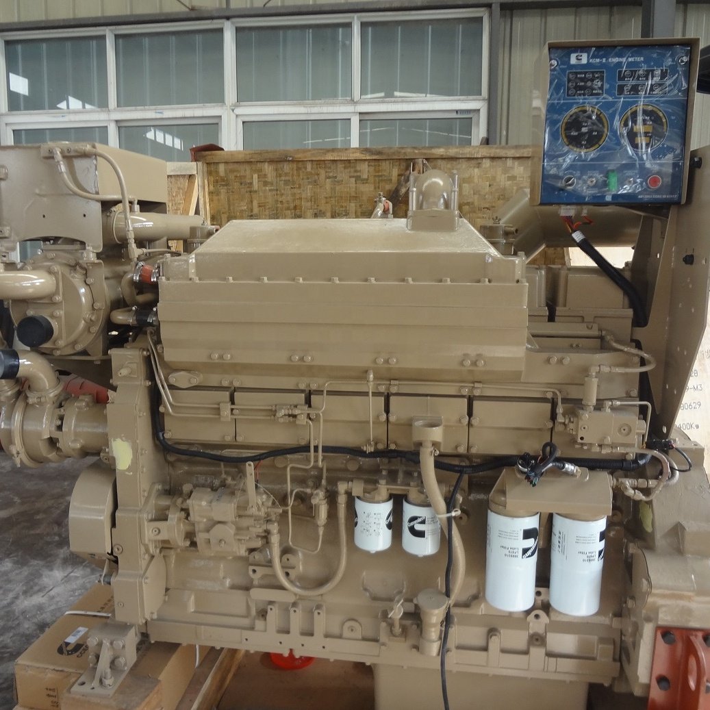 Original Cummins marine main propulsion diesel engine KTA19-M 470hp boat engine