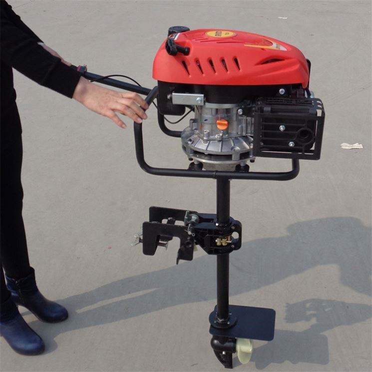 Fully Automatic Propeller Outboard Engine Two Stroke Rubber Dinghy Stamping Boat Motor Connector