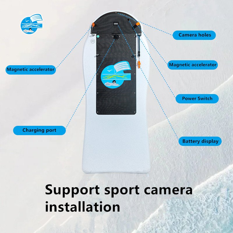2024 Mini Sea Scooter UnderWater Electric Motor Boat Children's Water Scooter for Water Sports